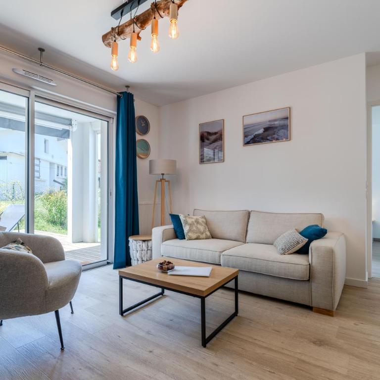Atlantic Selection - Le Duna - Ambiance zen avec terrasse & parking - Appartement 1 Chambre avec Jardin - 38