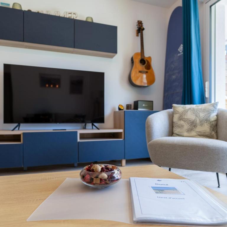 Atlantic Selection - Le Duna - Ambiance zen avec terrasse & parking - Appartement 1 Chambre avec Jardin - 45