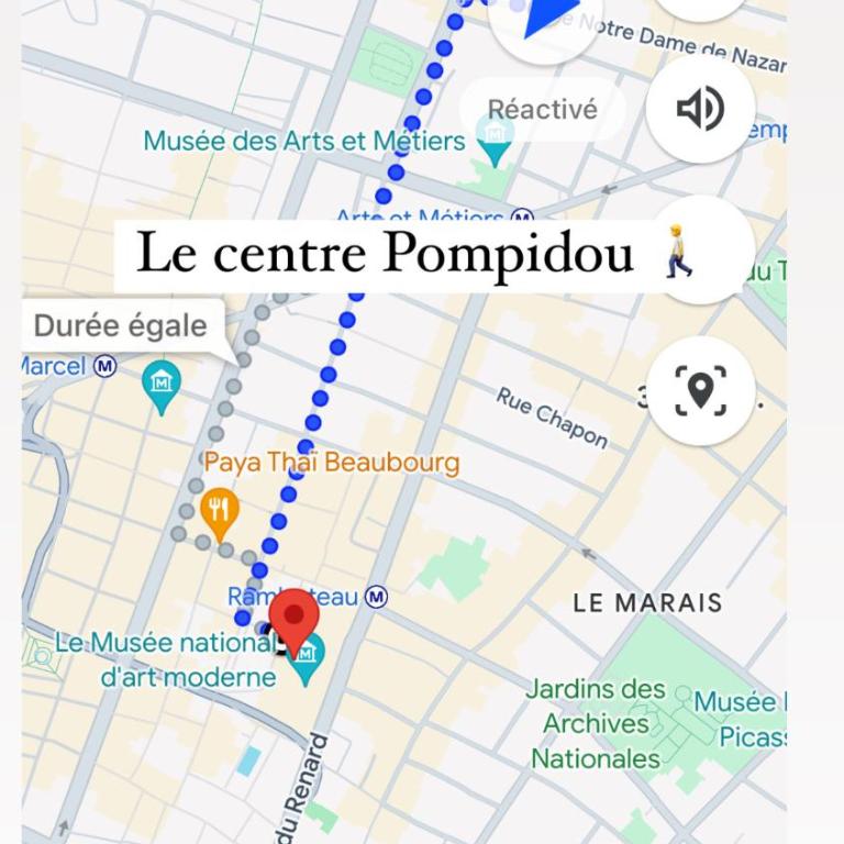 Superbe appartement Paris 3ème - Appartement 1 Chambre - 15