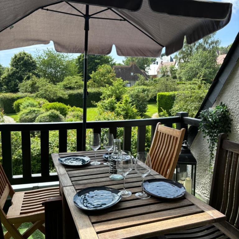 Duplex très proche de Deauville Tennis et piscine - Apartment mit 2 Schlafzimmern und Aussicht - 1