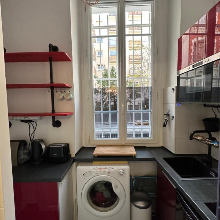 Paris centre dynamique et populaire - Studio avec mezzanine - 8