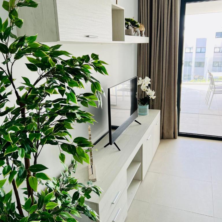 Logement moderne et cosy avec piscine, jacuzzi, salle de sport et billard - Two-Bedroom Apartment with Terrace and Sea View - 14