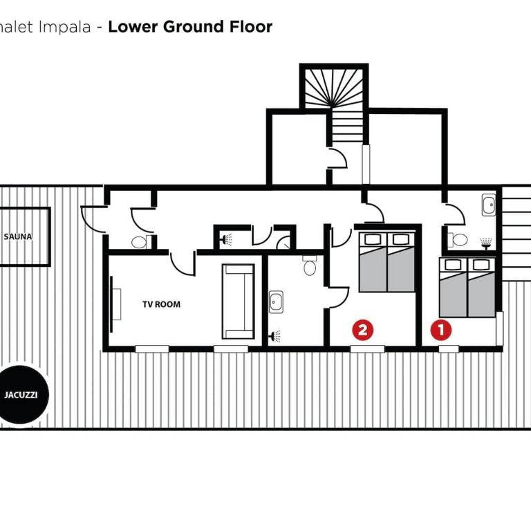 Impala Lodge - Chalet somptueux - Chalet - 15