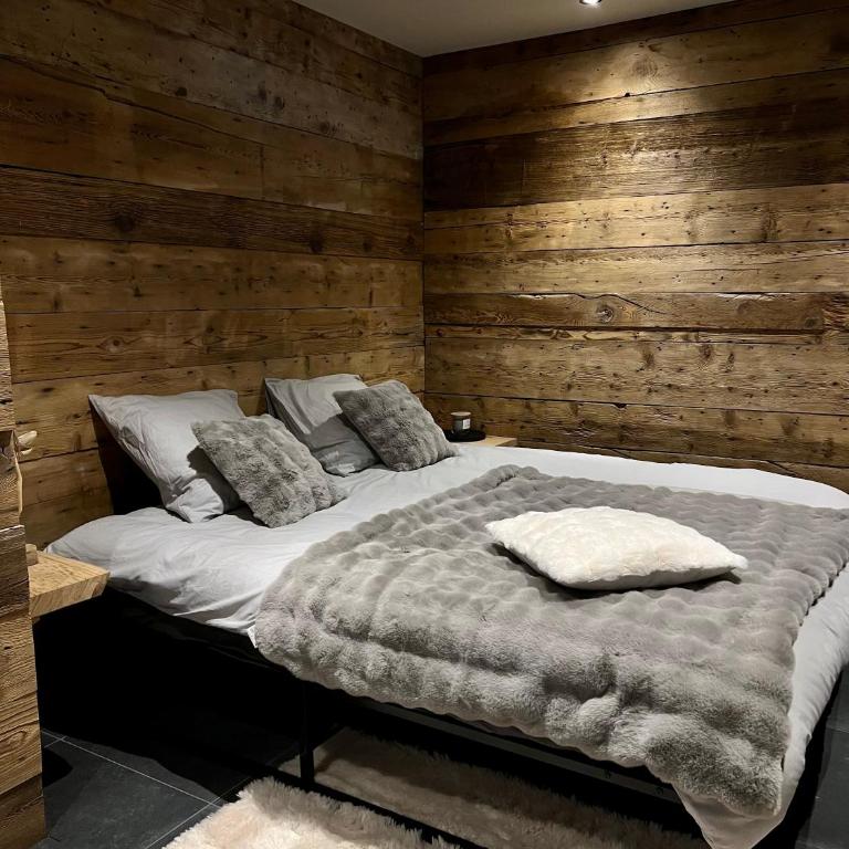 Nouveau chalet d'architecte Le Lauzaret sauna et jacuzzi Villard-Reculas - Chalet - 14