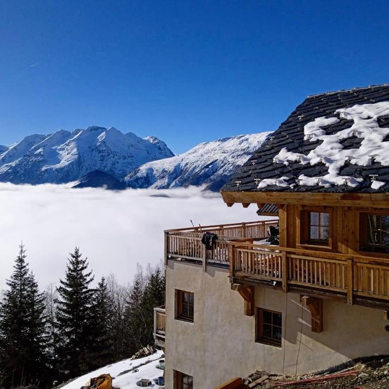 Nouveau chalet d'architecte Le Lauzaret sauna et jacuzzi Villard-Reculas - Chalet - 29