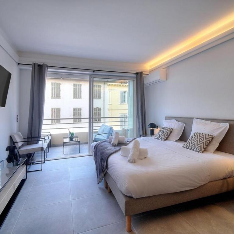 Cannes Luxury Rental - Stunning apartment with terrace to rent Grand Hotel - Appartement - 14