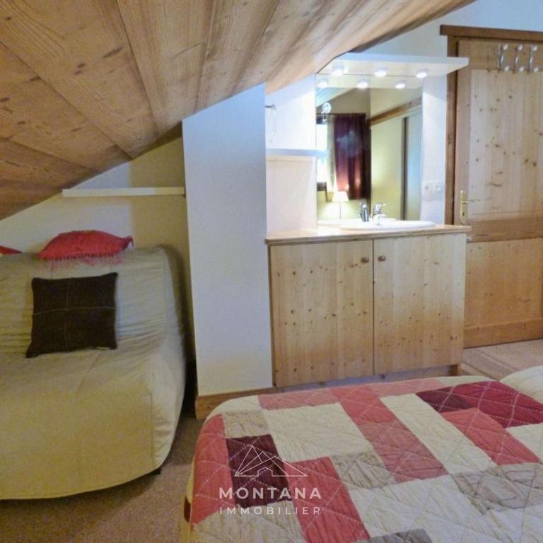 Charmant appart. 70m², 2 chambres, mezzanine, balcon sud, garage, près commerces, navettes - FR-1-458-110 - Apartment (5 Erwachsene) - 11