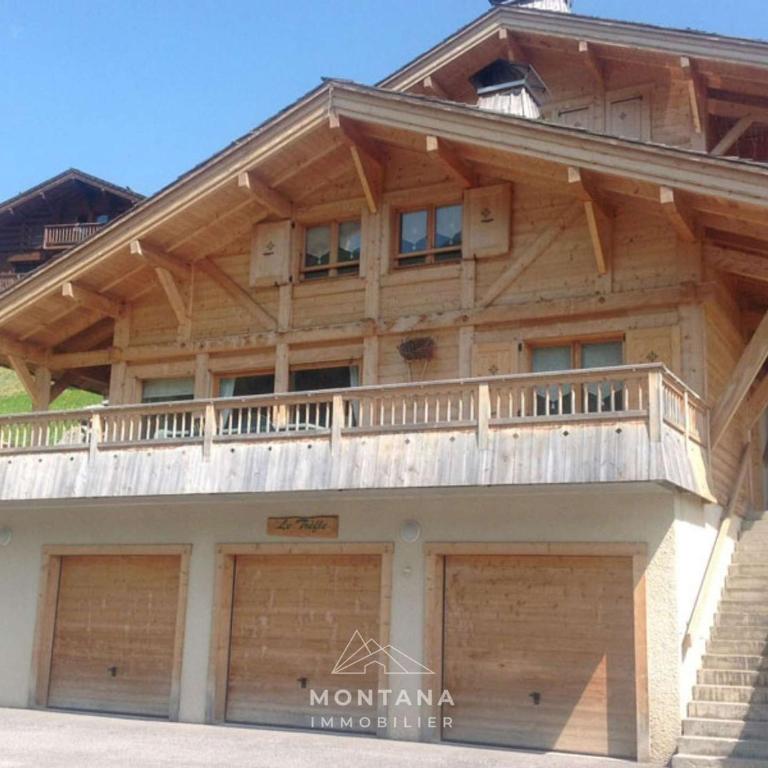 Triplex 8 pers. en Chalet Traditionnel, Pied des Pistes, Terrasse, Balcon, Parking - FR-1-458-164 - Apartment - 1