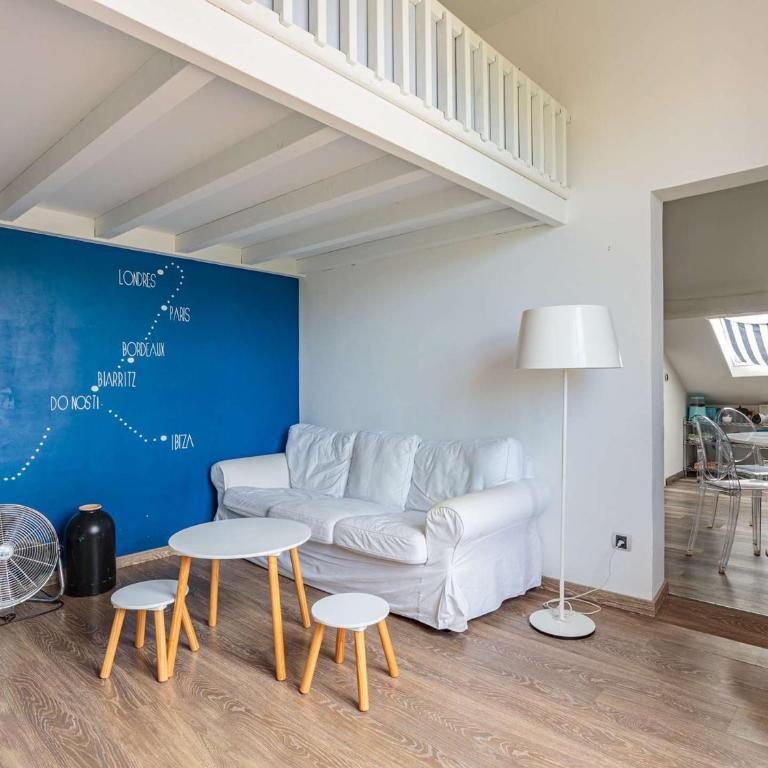 Charmant appartement 1 chambre avec mezzanine à 800m de la plage et près des commerces, Wi-Fi gratuit - FR-1-3-599 - Studio - 4