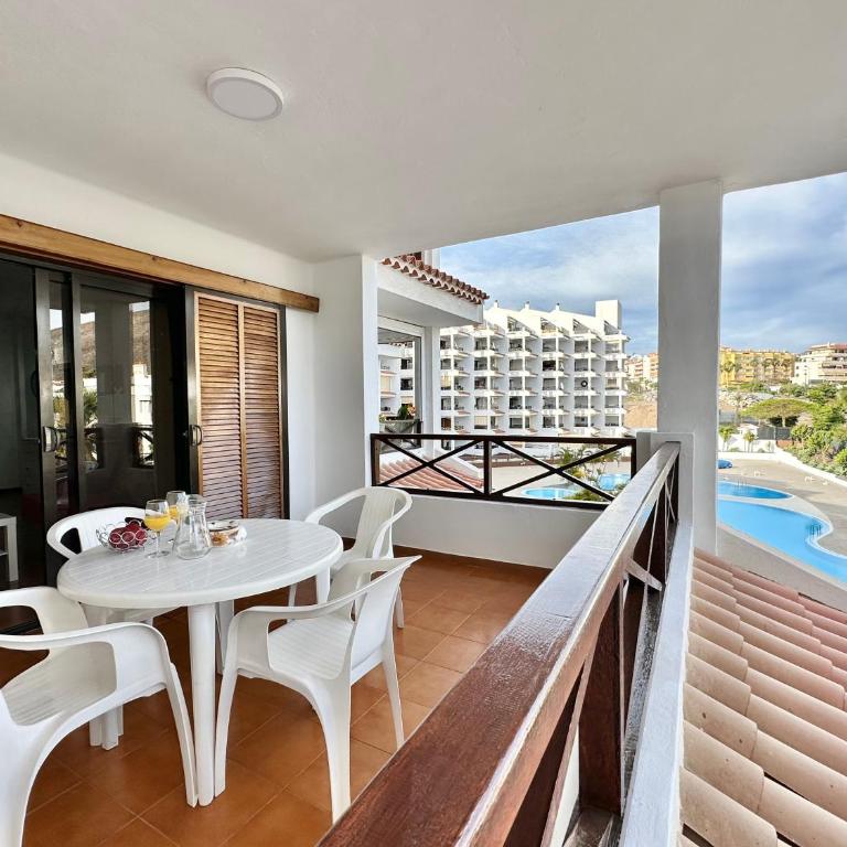 Apartamento Villa Javier - Apartamento de 1 dormitorio con vistas a la piscina - 3