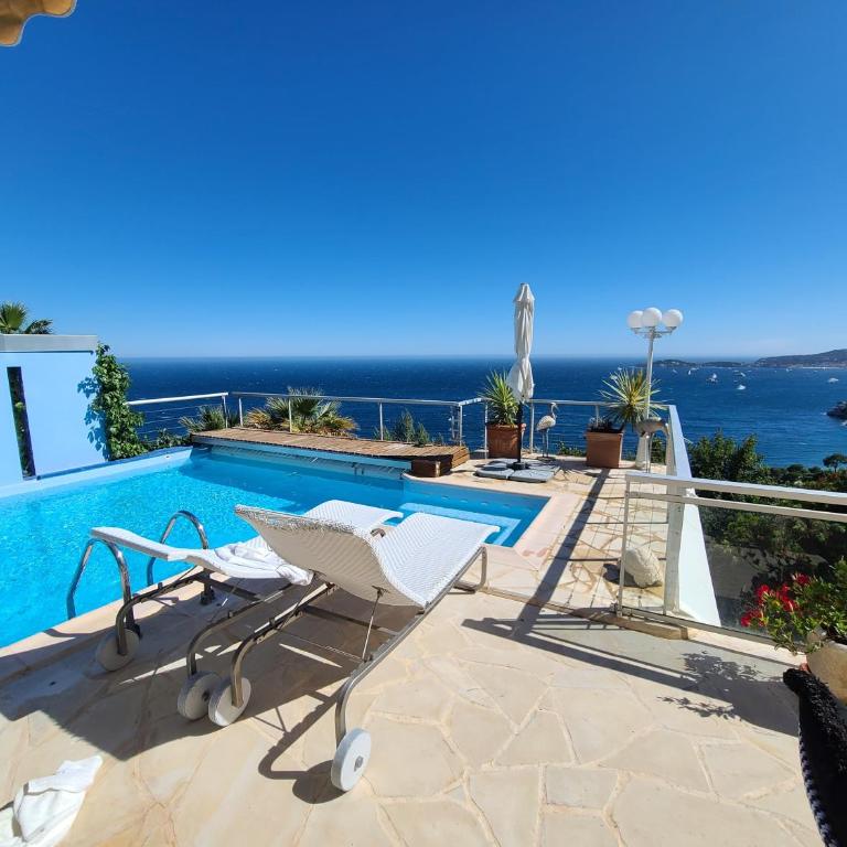 Eze sur mer - vue Saint Jean Cap Ferrat - Villa 3 Chambres - 39