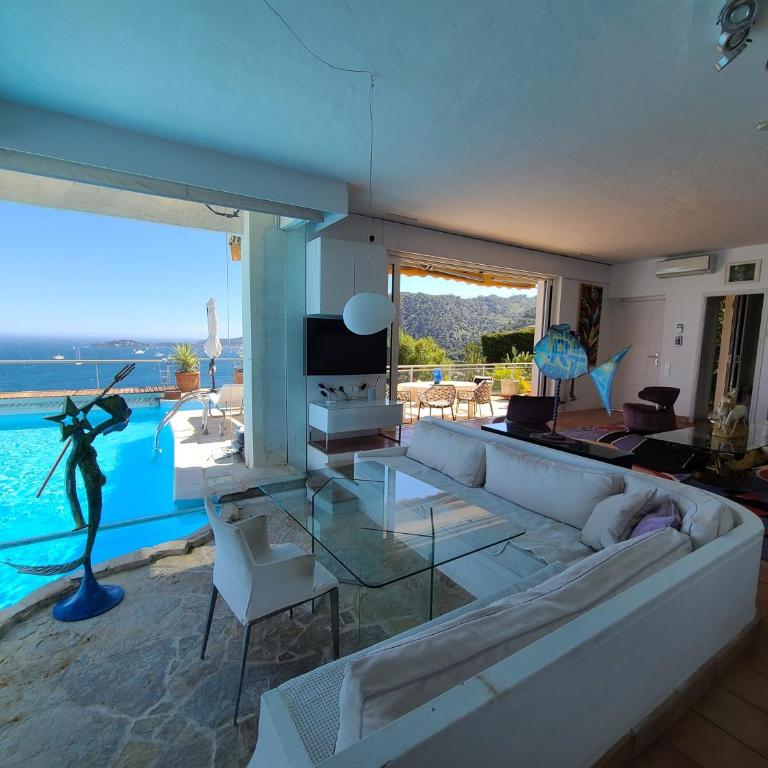 Eze sur mer - vue Saint Jean Cap Ferrat - Villa 3 Chambres - 37