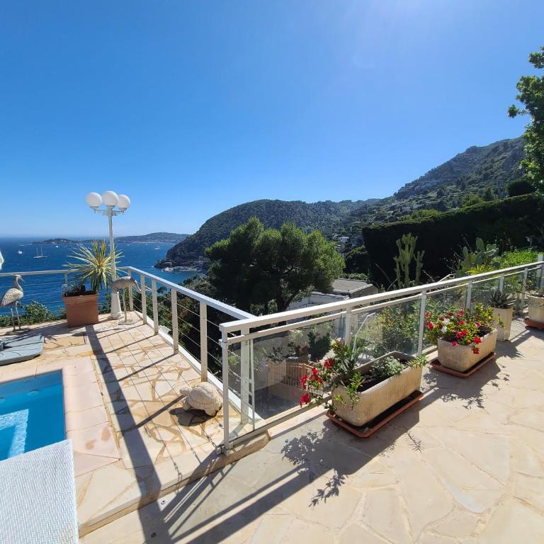 Eze sur mer - vue Saint Jean Cap Ferrat - Villa 3 Chambres - 14