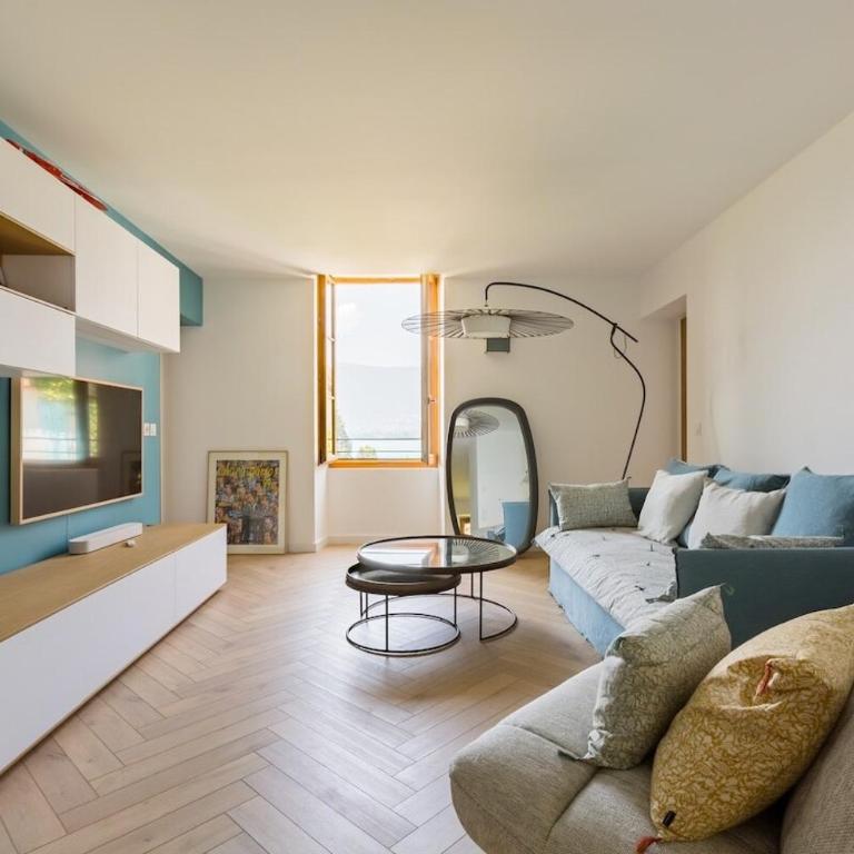Appartement avec Jardin & vue Lac Talloires (15' Annecy) - Appartement 2 Chambres avec vue sur la baie - 3