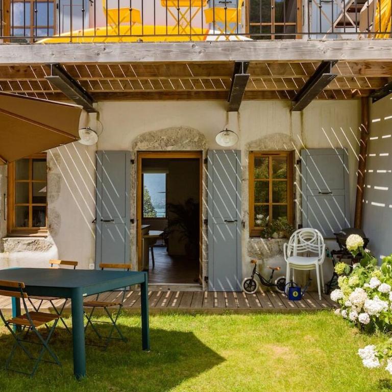 Appartement avec Jardin & vue Lac Talloires (15' Annecy) - Appartement 2 Chambres avec vue sur la baie - 24