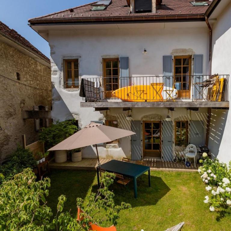 Appartement avec Jardin & vue Lac Talloires (15' Annecy) - Appartement 2 Chambres avec vue sur la baie - 26