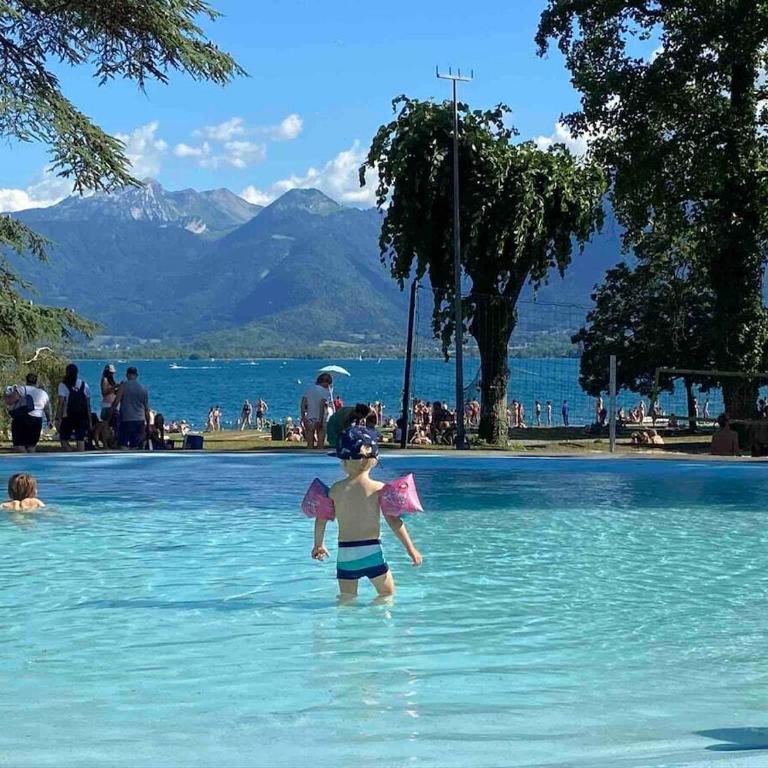 Appartement avec Jardin & vue Lac Talloires (15' Annecy) - Appartement 2 Chambres avec vue sur la baie - 36