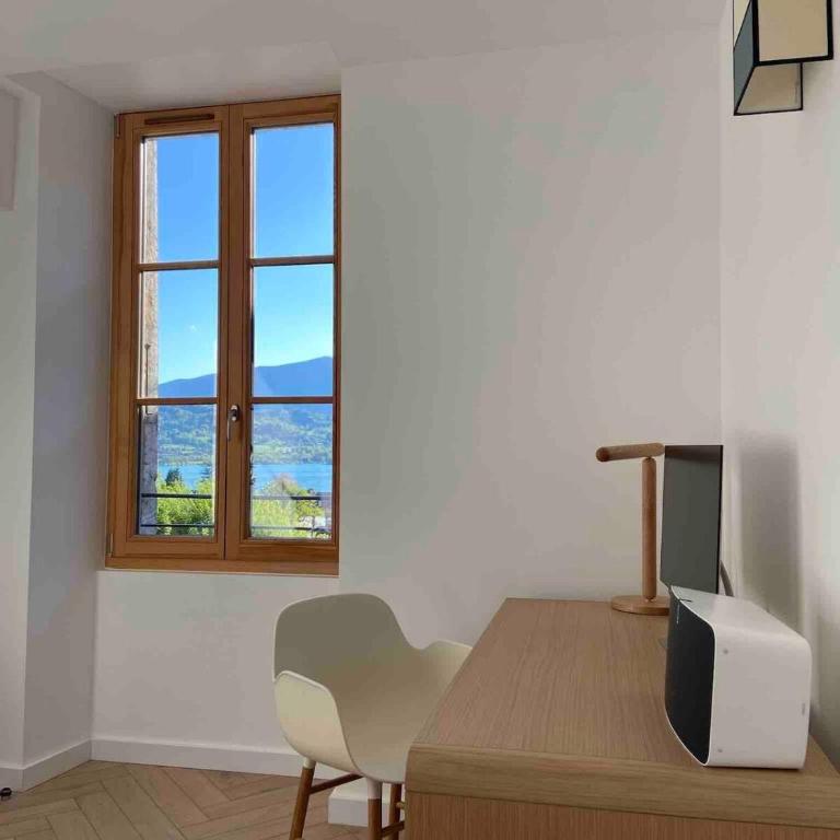 Appartement avec Jardin & vue Lac Talloires (15' Annecy) - Appartement 2 Chambres avec vue sur la baie - 38