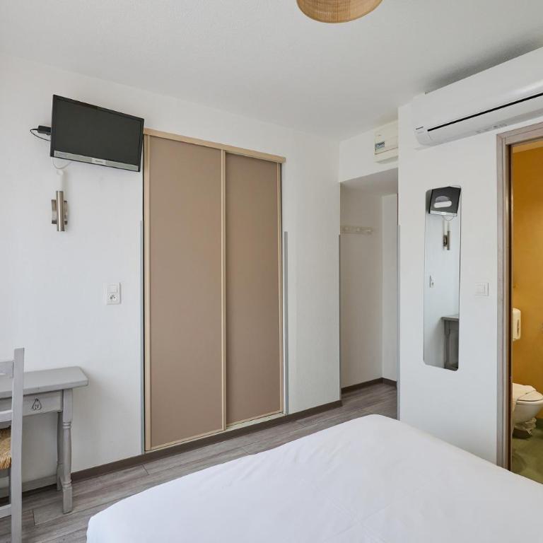 Hôtel Les Mimosas - Chambre Double Économique - 3