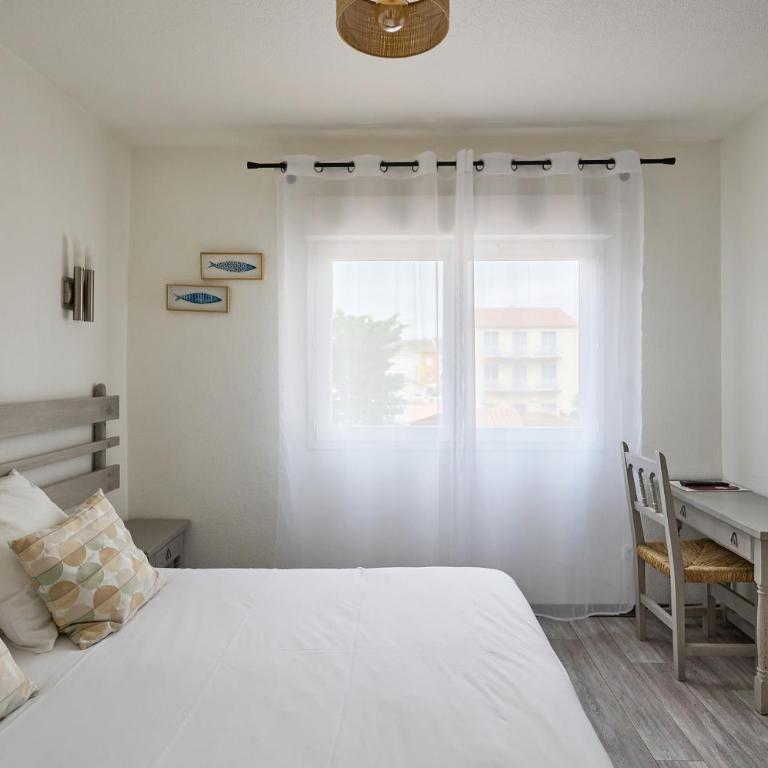 Hôtel Les Mimosas - Chambre Double Économique - 2