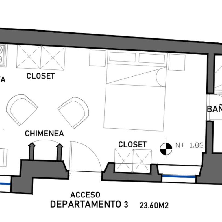 San Cayetano 3 with AC just a block away from the main square - Suite Deluxe - 2