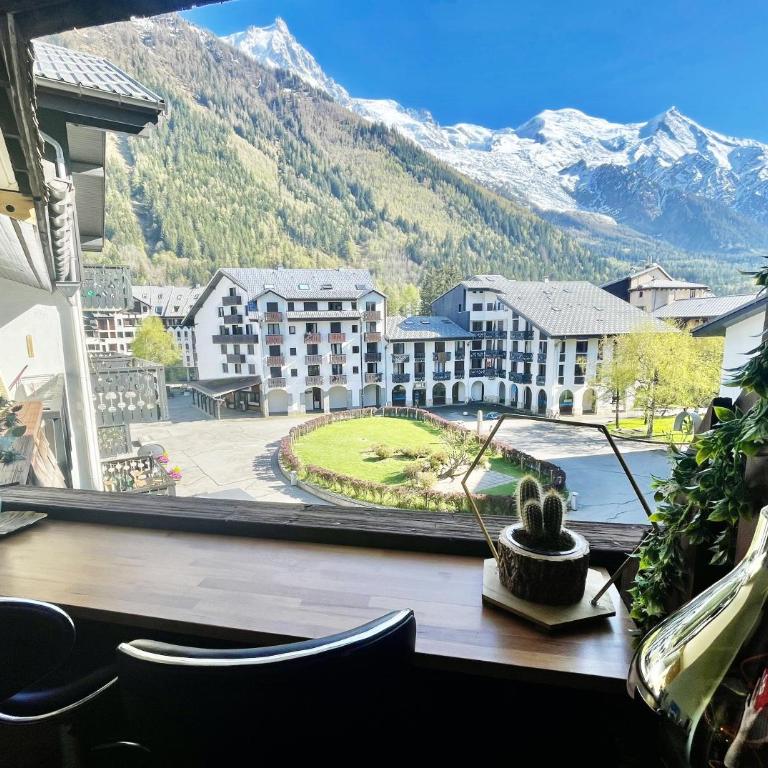 CHAMONIX Centre - Studio de charme Vue sur le Mont-Blc - Estudio con vistas a las montañas - 9