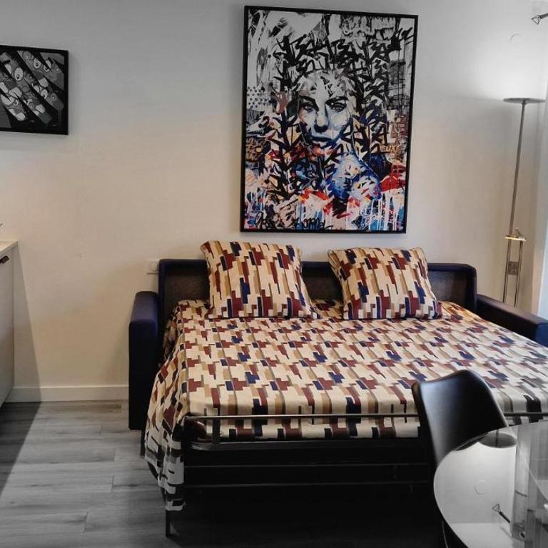 Juan 4 prs, clim, 300m plage, piscine, parking - Appartamento con 1 Camera da Letto - 17