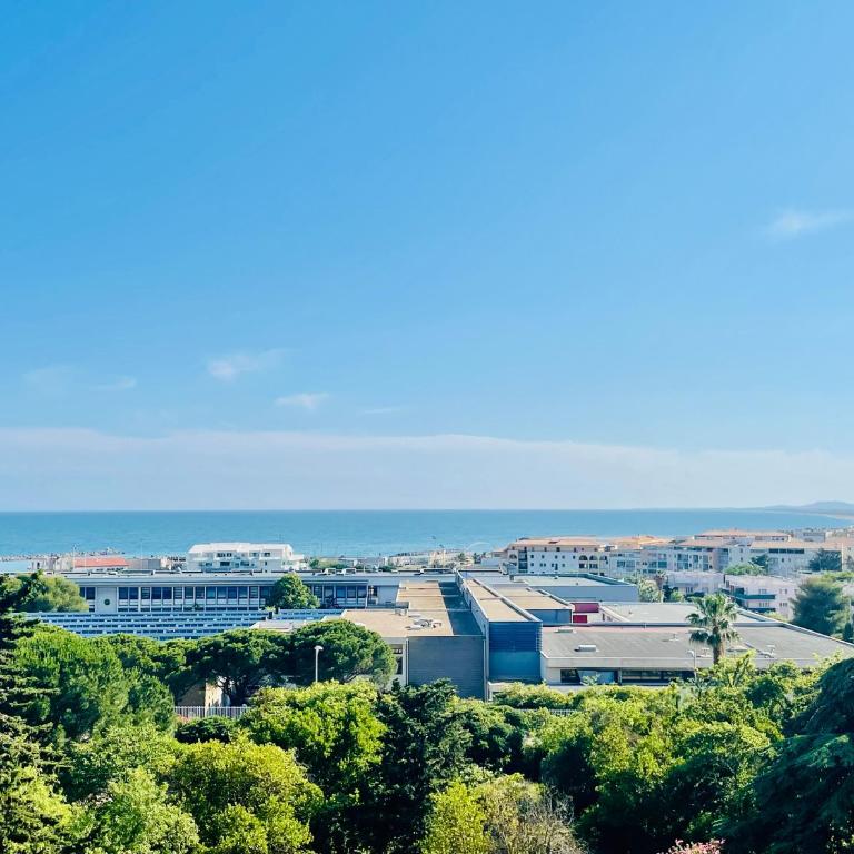 Spacieux T3 terrasse vue mer climatisé - Apartment mit 2 Schlafzimmern - 2