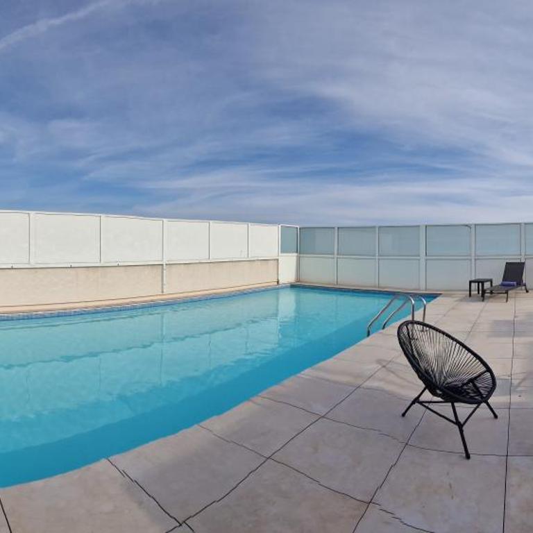 Juan 4 prs, clim, 300m plage, piscine, parking - Appartamento con 1 Camera da Letto - 33
