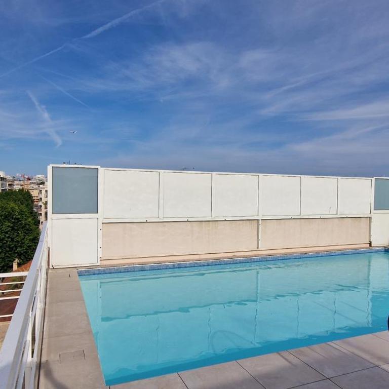 Juan 4 prs, clim, 300m plage, piscine, parking - Appartamento con 1 Camera da Letto - 39