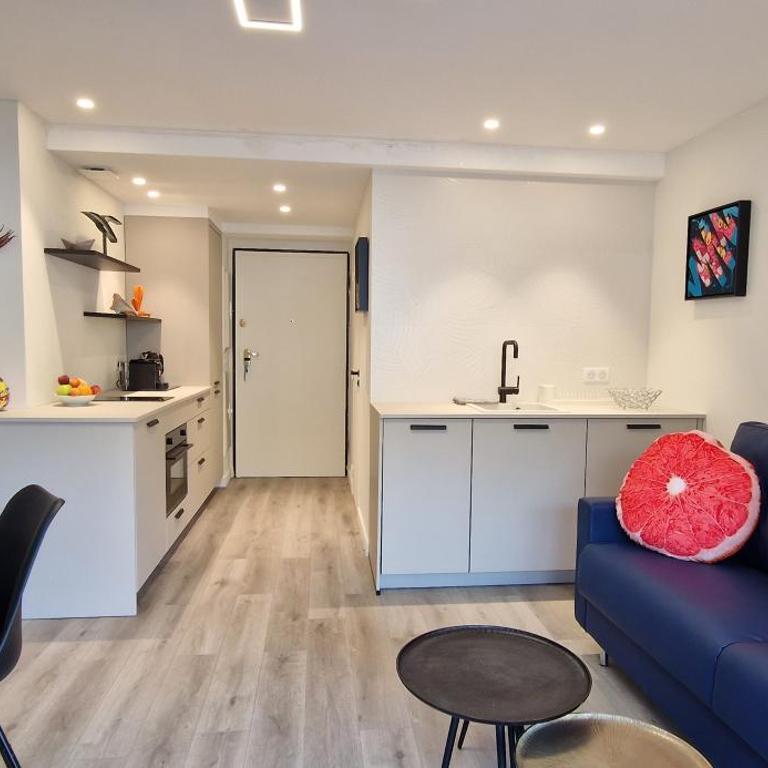 Juan 4 prs, clim, 300m plage, piscine, parking - Appartamento con 1 Camera da Letto - 49