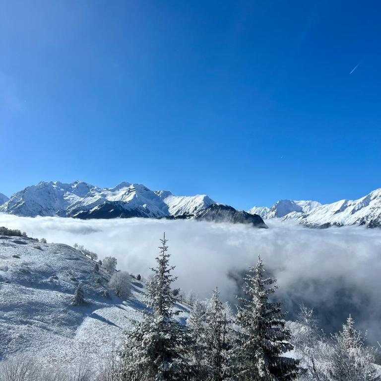 Nouveau chalet d'architecte Le Lauzaret sauna et jacuzzi Villard-Reculas - Chalet - 11
