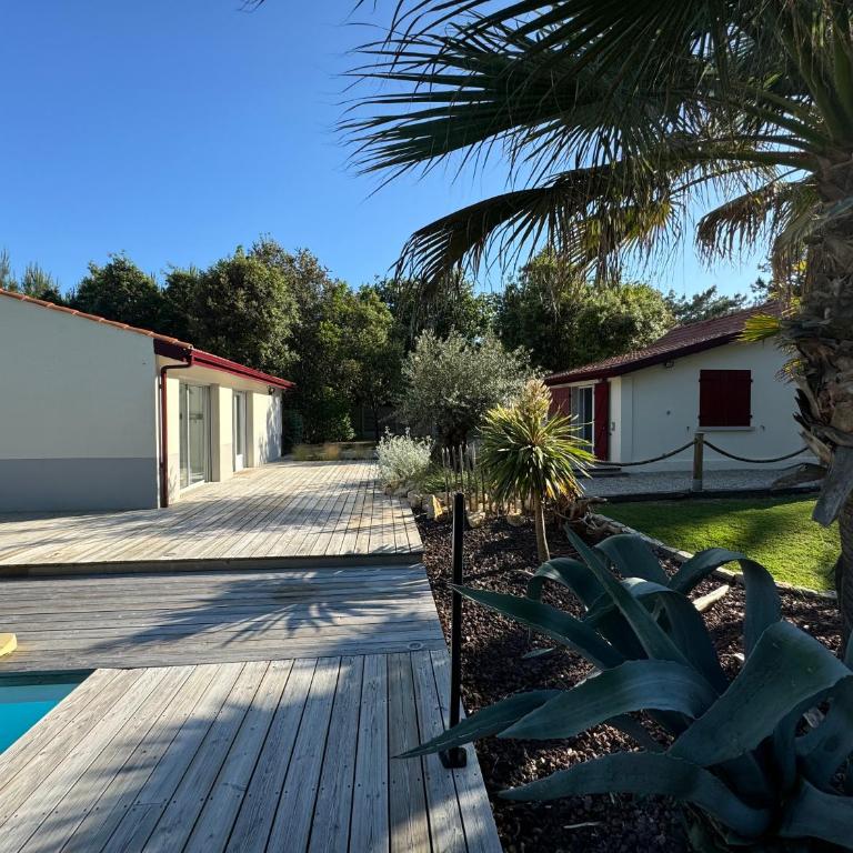 Le Chai de l'Océan - Villa Soulacaise plage à 100m Piscine Jardin 1400m2 - Villa 1 Chambre - 20