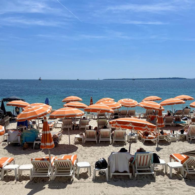 Juan 4 prs, clim, 300m plage, piscine, parking - Appartamento con 1 Camera da Letto - 61