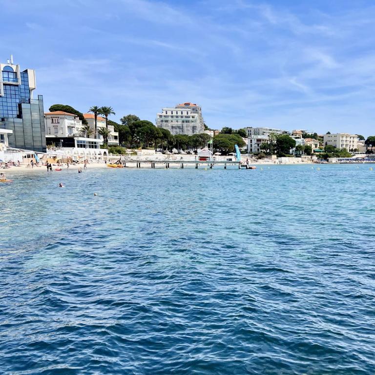 Juan 4 prs, clim, 300m plage, piscine, parking - Appartamento con 1 Camera da Letto - 64