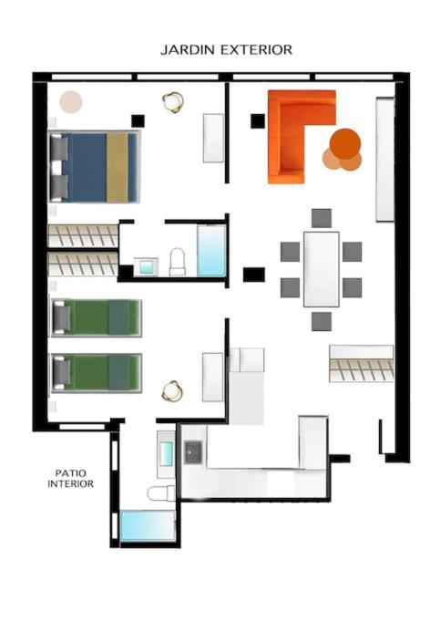 Centro-Playa del Faro - Two-Bedroom Apartment - 22