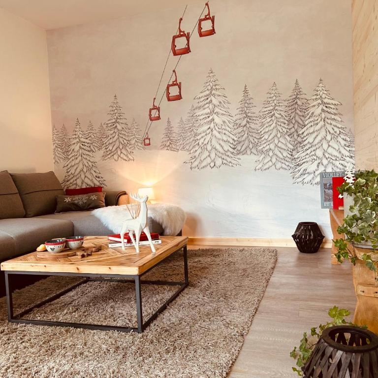 Appartement situé en rez de jardin avec piscine privée en été - Two-Bedroom Apartment - 6