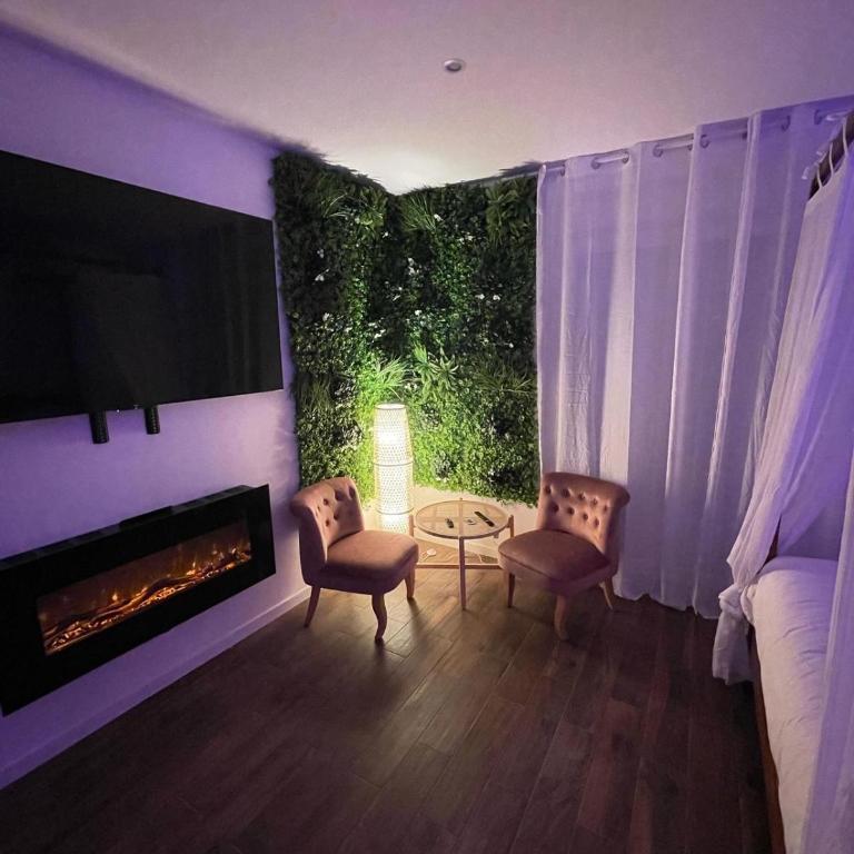 La Suite Bali Jacuzzi,Sauna,Netflix,Disney - Appartement 1 Chambre - 6