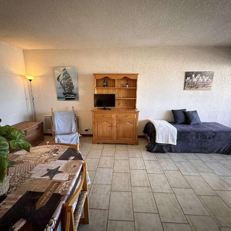 Marina 2 pièces bord de mer, parking privé, 5 pers - FR-1-731-77 - Appartement - 12