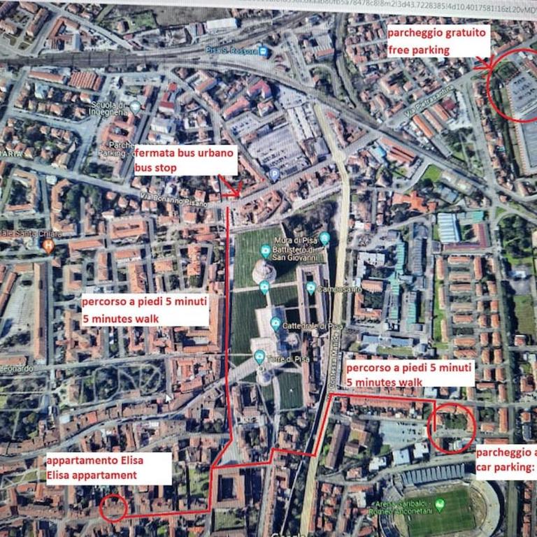 Casa Elisa due passi dalla Torre pendente - Appartamento con 2 Camere da Letto - 14