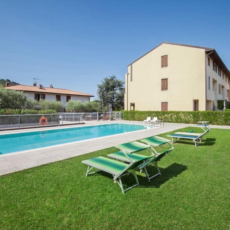 Casa Alex-Con piscina e vista lago - Appartamento con 2 Camere da Letto - 4