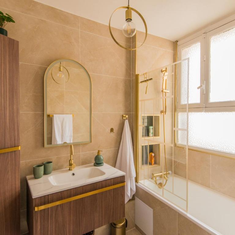 Maison Eiffel Art Deco - Appartement 1 Chambre Deluxe - 12