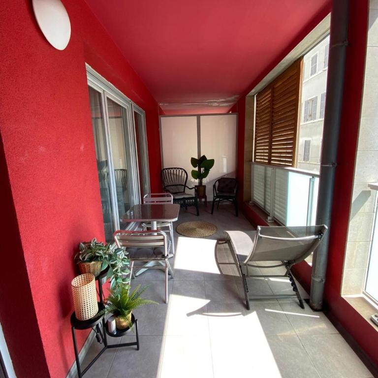 Élégant T3 au Panier centre Vieux Port avec Terrasse Privée et option Parking - Appartement avec Terrasse - 9