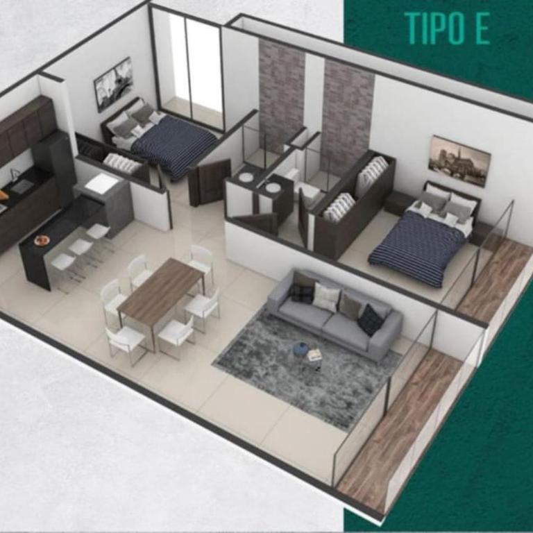 2 Dorm 2 Banos Sirari Equipetrol - Cinema Privado y Parqueo Privado - Two-Bedroom Apartment - 14