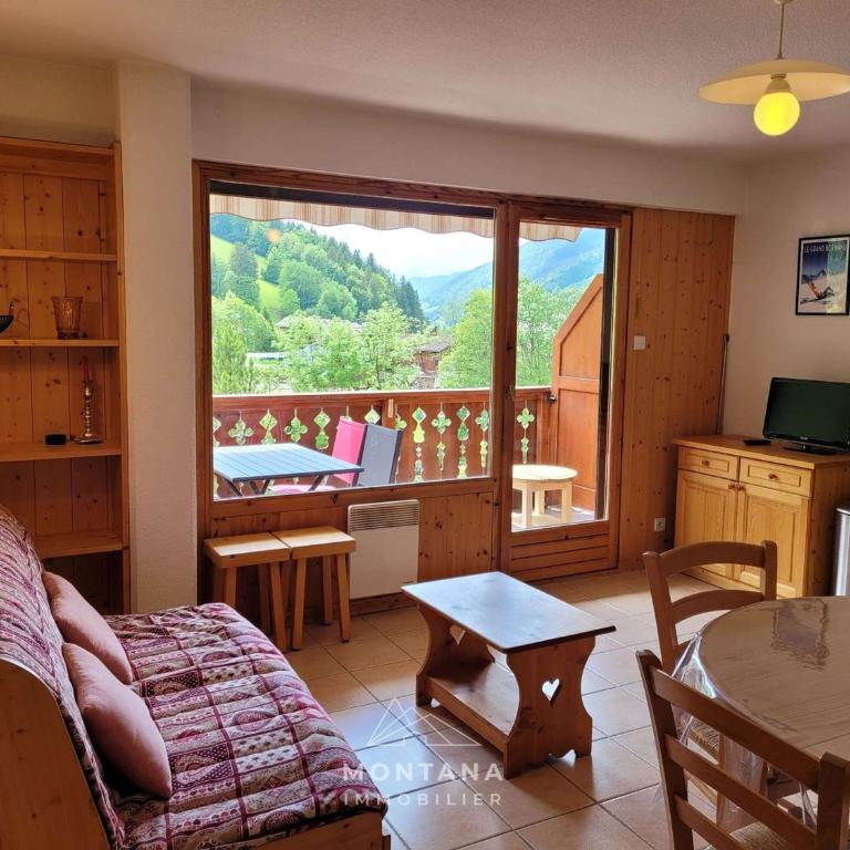 Bel appartement 4 pers. avec balcon et garage au Grand-Bornand - FR-1-458-189 - Appartamento - 1