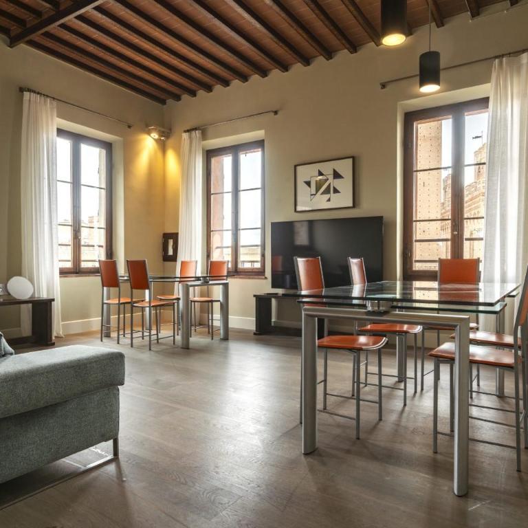 TORRE DEI LAMBERTINI WINDOWS ON PIAZZA DEL CAMPO - Residenza d'epoca - Appartamento con 2 Camere da Letto e con Vista - 4