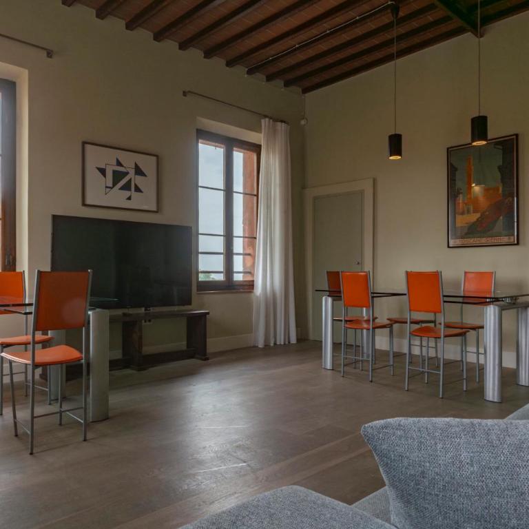 TORRE DEI LAMBERTINI WINDOWS ON PIAZZA DEL CAMPO - Residenza d'epoca - Appartamento con 2 Camere da Letto e con Vista - 37