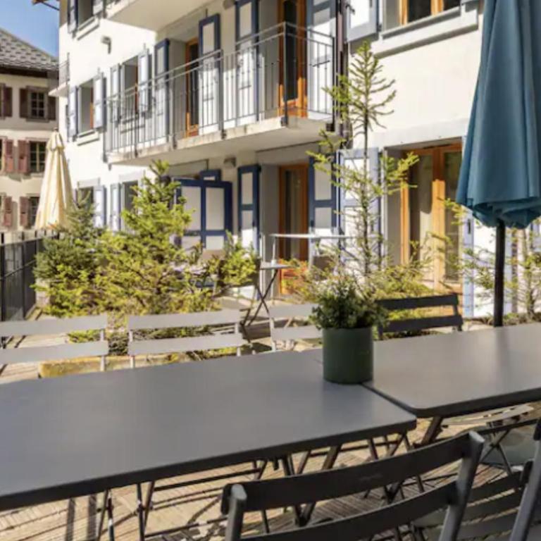 Loriaz 12 - Appartement avec vue et piscine à deux pas du telecabine - Appartement avec Terrasse - 21
