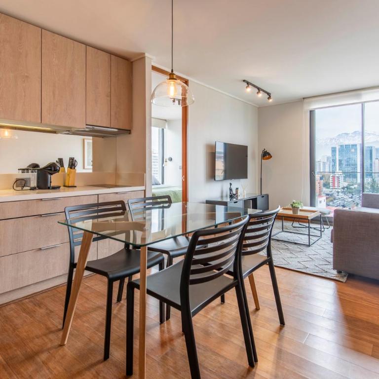 AC- Metro, Mall, parking ps - Apartamento de 1 dormitorio con vistas - 1