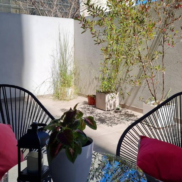 Depto con terraza en torre de lujo Palermo Queens - Apartamento de 1 dormitorio - 35